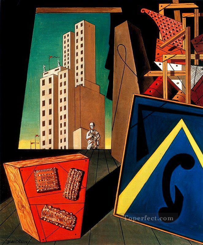 the evangelical still life Giorgio de Chirico Metaphysical surrealism Oil Paintings